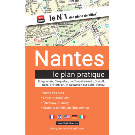Carte randonnée NANTES