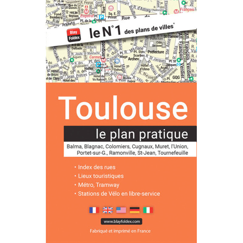 Carte randonnée TOULOUSE