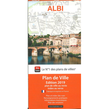 Carte randonnée ALBI