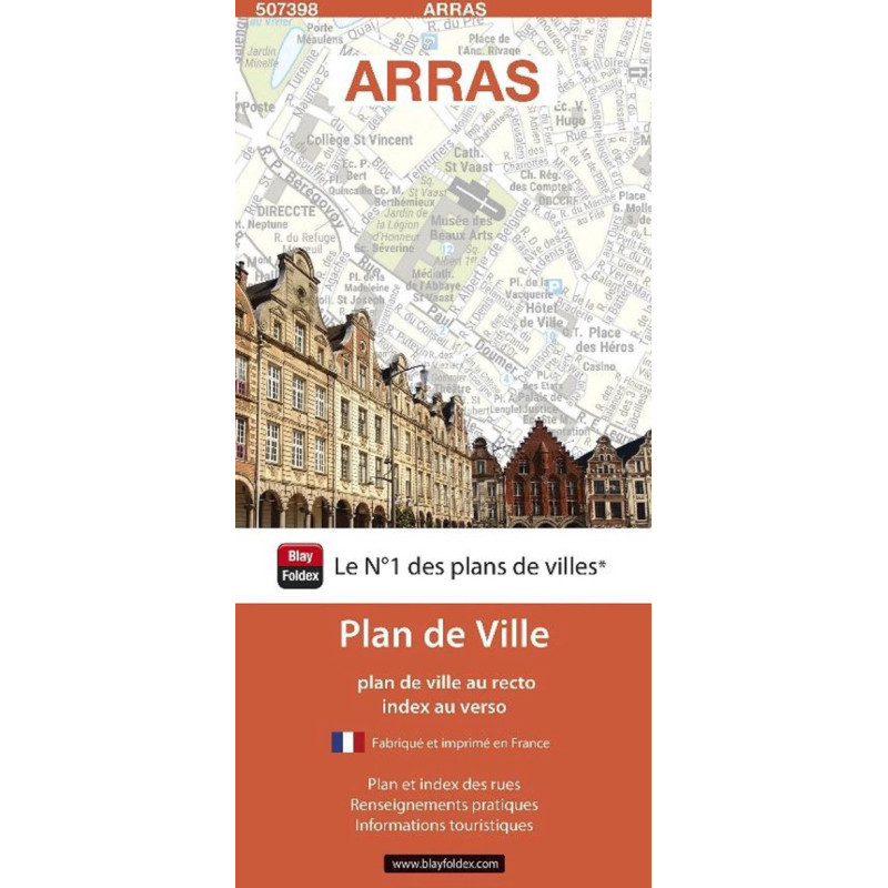 Carte randonnée ARRAS Carte randonnée ARRAS