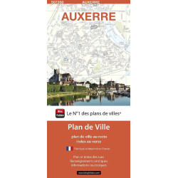 Carte randonnée AUXERRE