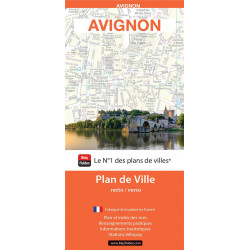 Carte randonnée AVIGNON