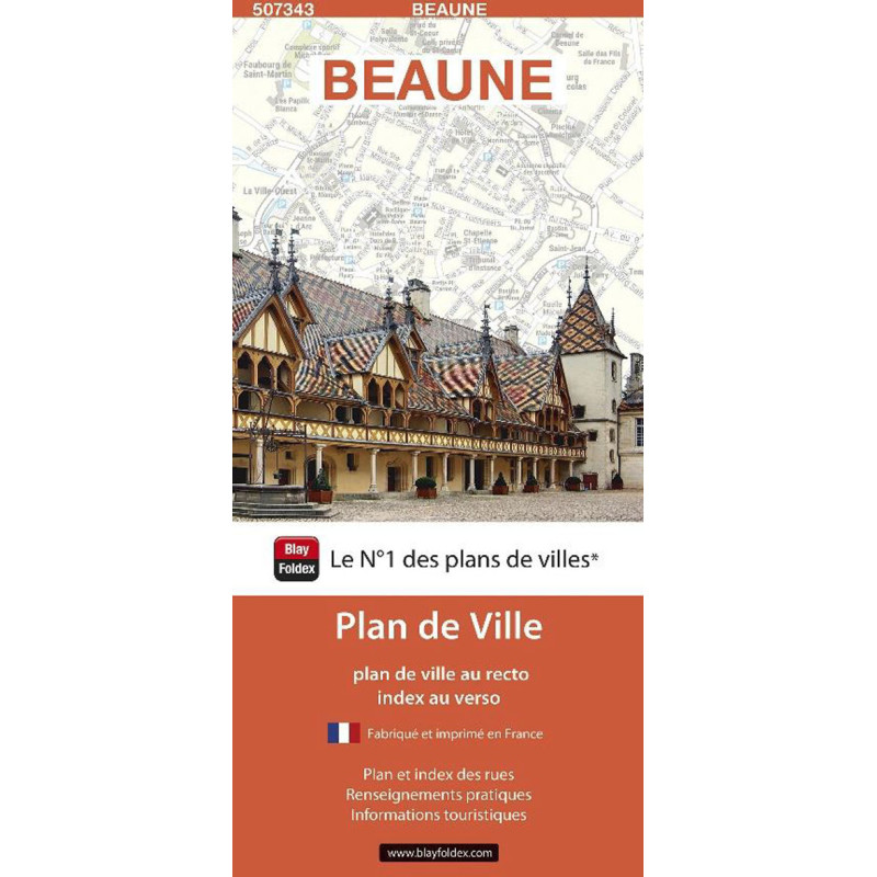 Carte randonnée BEAUNE