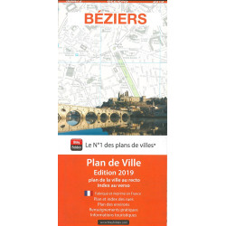 Carte randonnée BÉZIERS