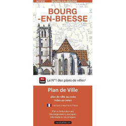 Carte randonnée BOURG EN BRESSE
