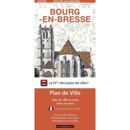 Carte randonnée BOURG EN BRESSE