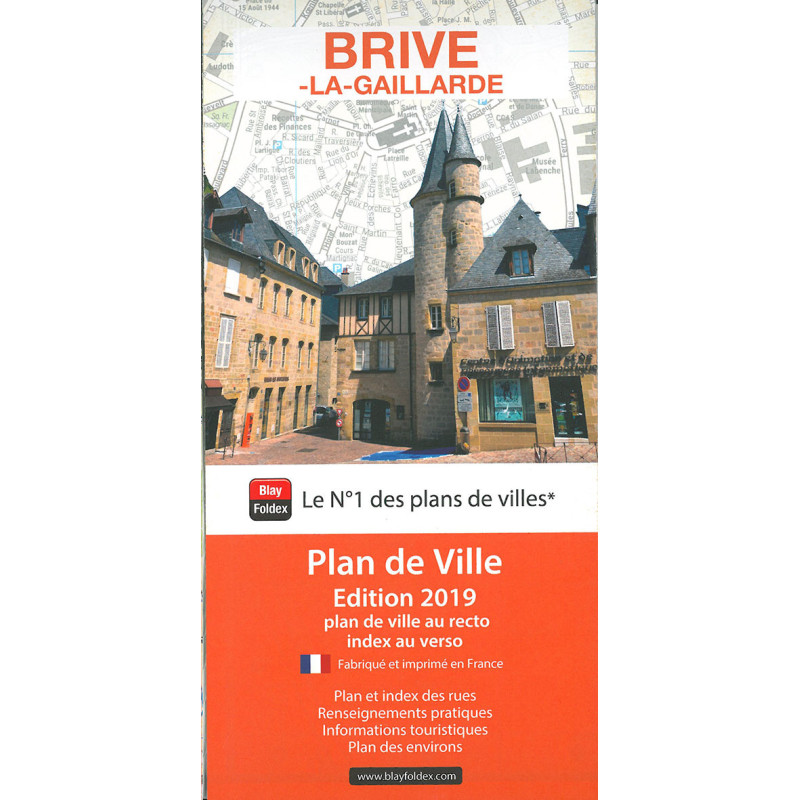 Carte randonnée BRIVE LA GAILLARDE Carte randonnée BRIVE LA GAILLARDE