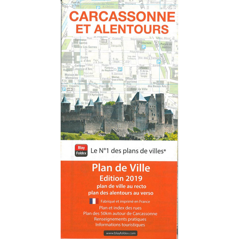 Carte randonnée CARCASSONNE ET ALENTOURS Carte randonnée CARCASSONNE ET ALENTOURS