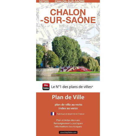 Carte randonnée CHALON SUR SAONE