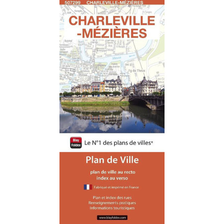 Carte randonnée CHARLEVILLE MEZIERES