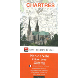 Carte randonnée CHARTRES
