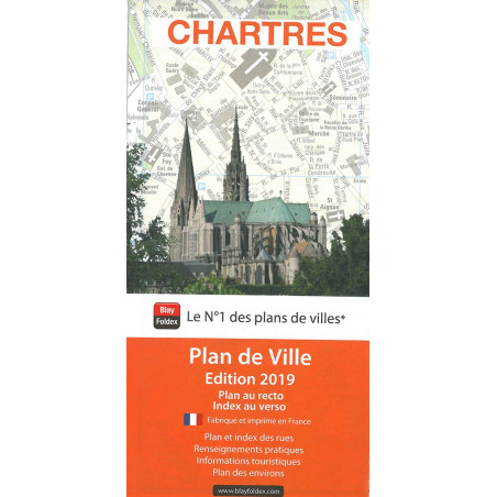 Carte randonnée CHARTRES