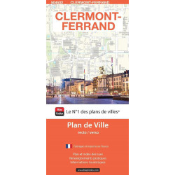 Carte randonnée CLERMONT-FERRAND