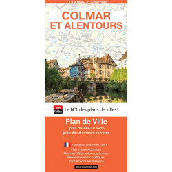 Carte randonnée COLMAR ET ALENTOURS