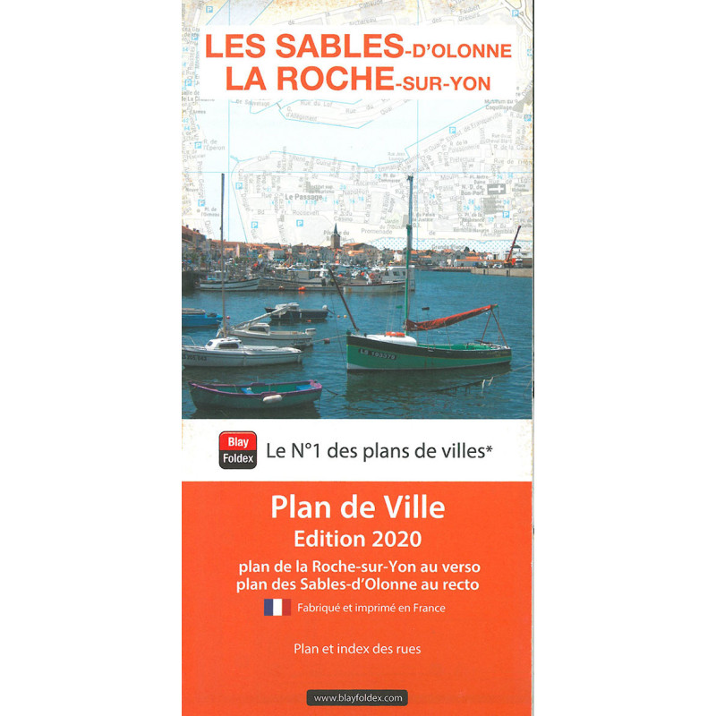 Carte randonnée LA ROCHE SUR YON / LES SABLES D'OLONNE 2020