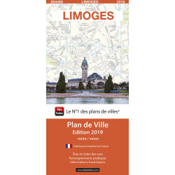 Carte randonnée LIMOGES