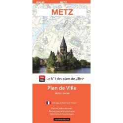 Carte randonnée METZ