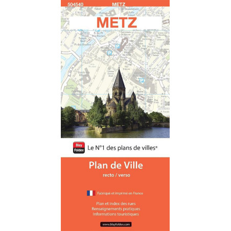 Carte randonnée METZ