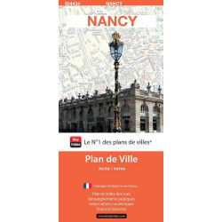 Carte randonnée NANCY