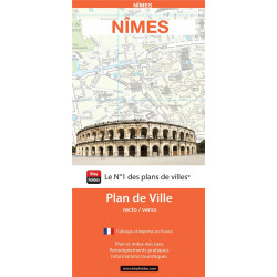 Carte randonnée NIMES