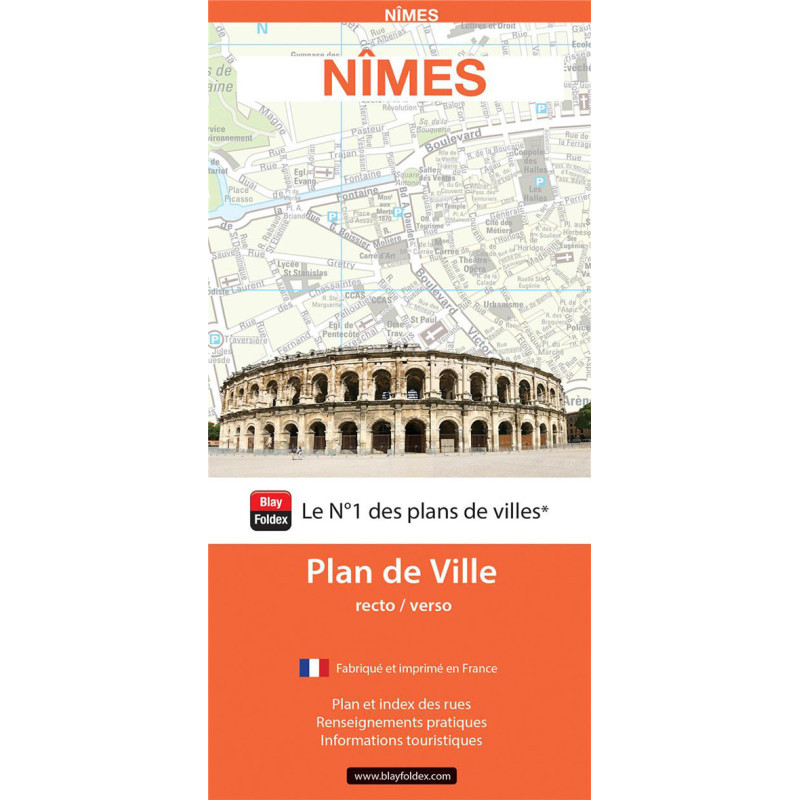 Carte randonnée NIMES