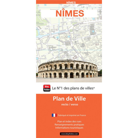 Carte randonnée NIMES