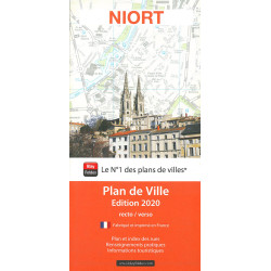 Carte randonnée NIORT 2020