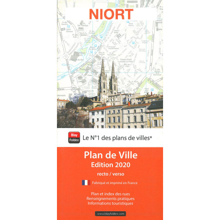 Carte randonnée NIORT 2020