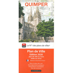 Carte randonnée QUIMPER 2020