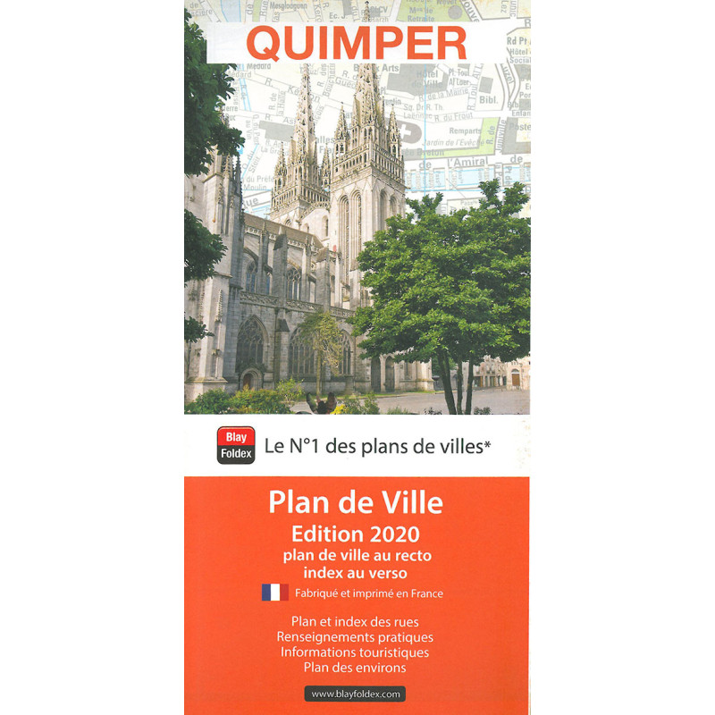 Carte randonnée QUIMPER 2020 Carte randonnée QUIMPER 2020