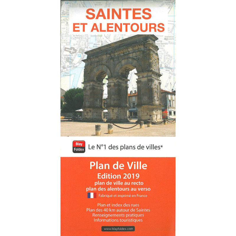 Carte randonnée SAINTES ET ALENTOURS 2020 Carte randonnée SAINTES ET ALENTOURS 2020