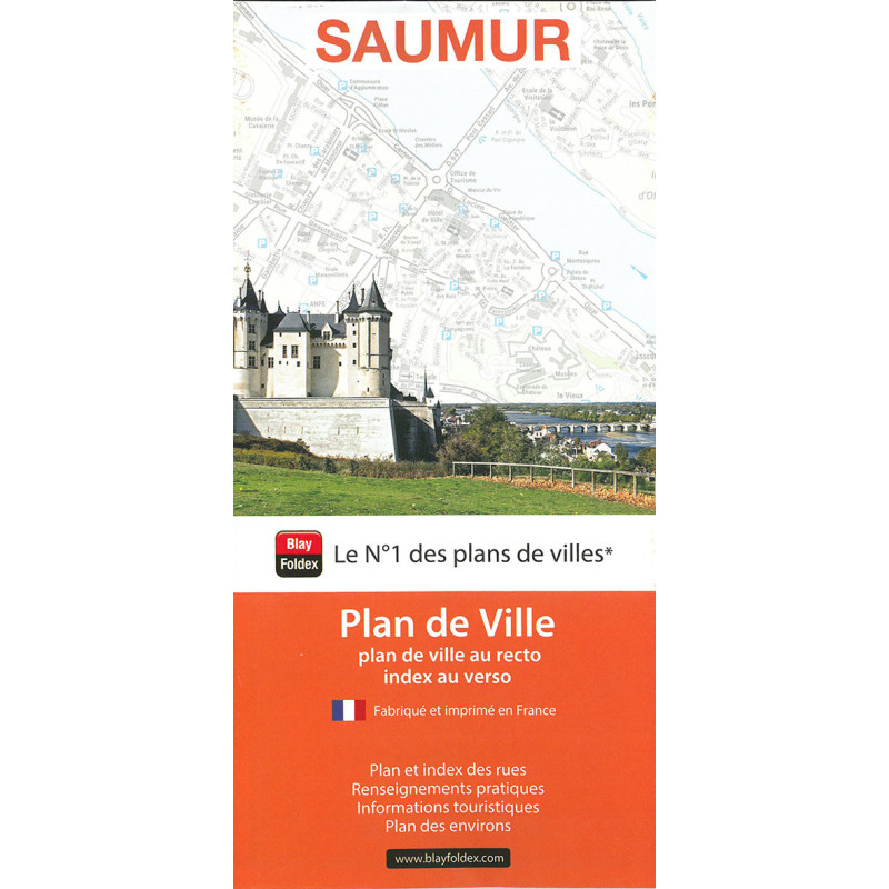 Carte randonnée SAUMUR