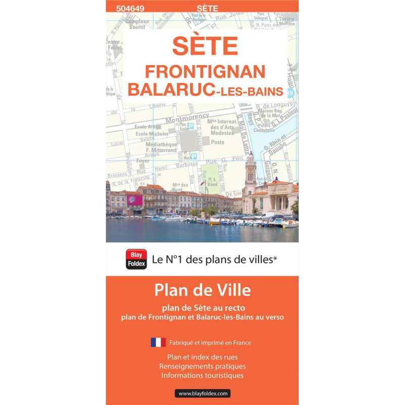 Carte randonnée SÈTE Carte randonnée SÈTE