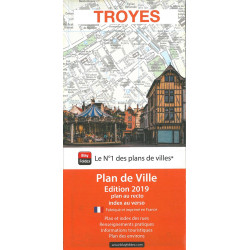 Carte randonnée TROYES