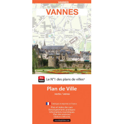 Carte randonnée VANNES
