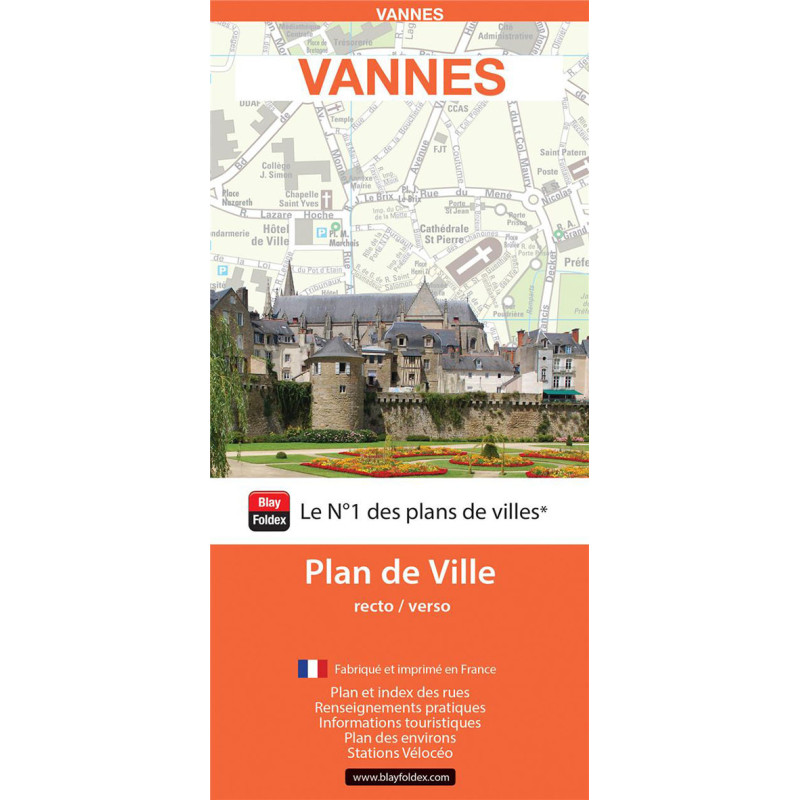 Carte randonnée VANNES