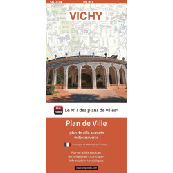 Carte randonnée VICHY