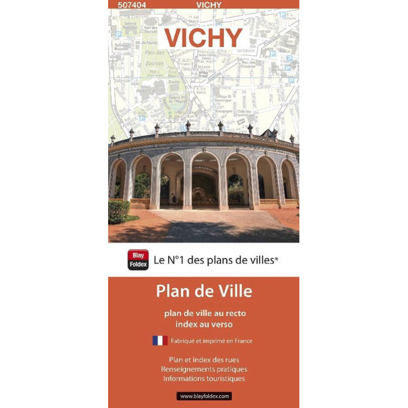 Carte randonnée VICHY Carte randonnée VICHY