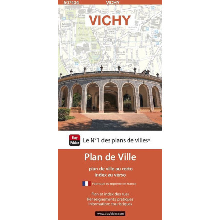 Carte randonnée VICHY