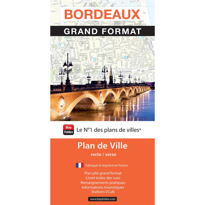 Carte randonnée BORDEAUX - GRAND FORMAT Carte randonnée BORDEAUX - GRAND FORMAT