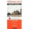 Carte randonnée MONTPELLIER - GRAND FORMAT