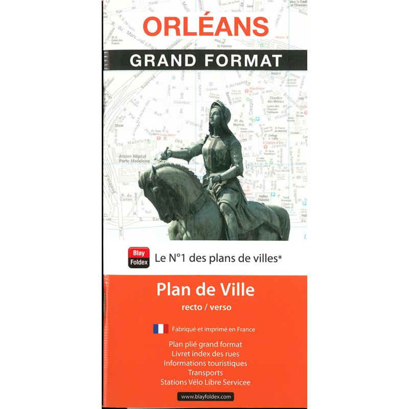 Carte randonnée ORLEANS - GRAND FORMAT Carte randonnée ORLEANS - GRAND FORMAT