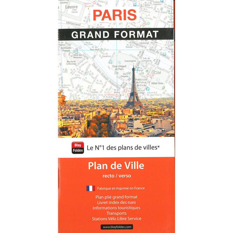 Carte randonnée PARIS - GRAND FORMAT Carte randonnée PARIS - GRAND FORMAT