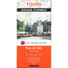 Carte randonnée TOURS - GRAND FORMAT