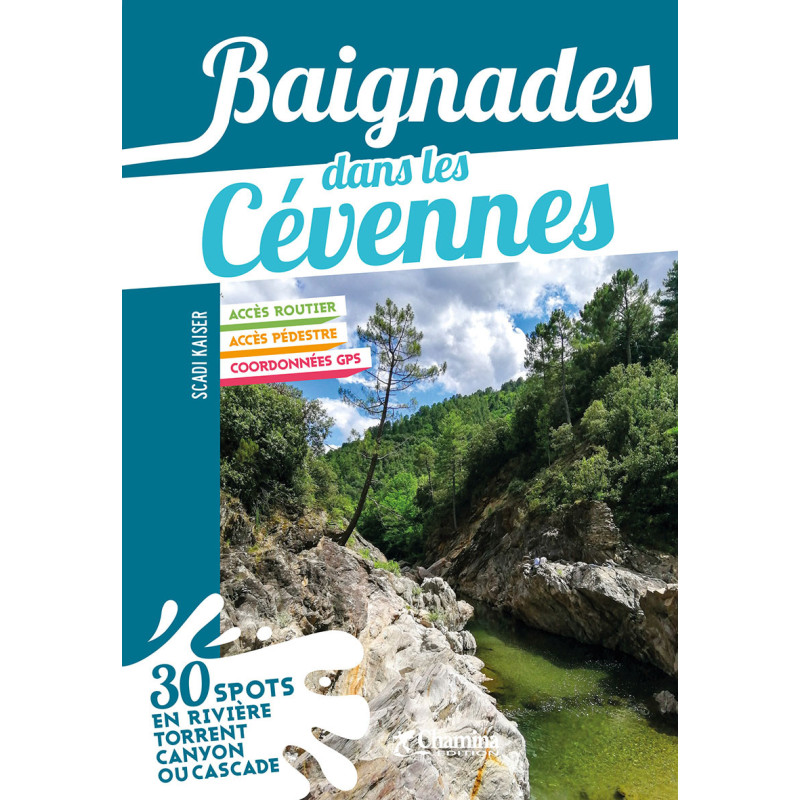 Carte randonnée BAIGNADES DANS LES CEVENNES