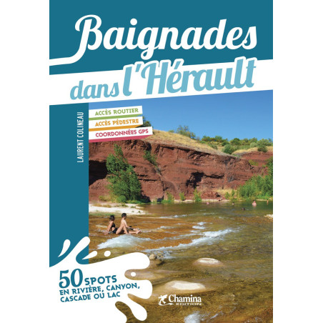 Carte randonnée BAIGNADES DANS L'HERAULT