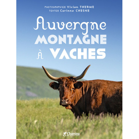 Carte randonnée AUVERGNE MONTAGNE A VACHE