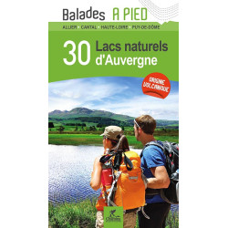 Carte randonnée 30 LACS NATURELS D'AUVERGNE