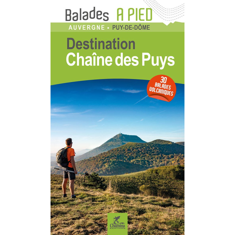 Carte randonnée CHAINE DES PUYS Carte randonnée CHAINE DES PUYS