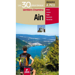 Carte randonnée AIN LES 30 PLUS BEAUX SENTIERS